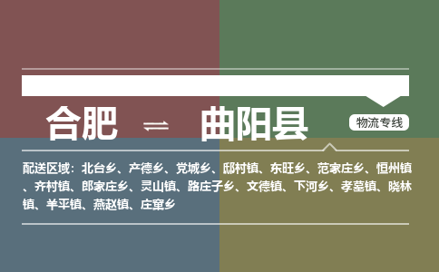 合肥到曲陽(yáng)縣物流公司-合肥到曲陽(yáng)縣專(zhuān)線(xiàn)-專(zhuān)人負責