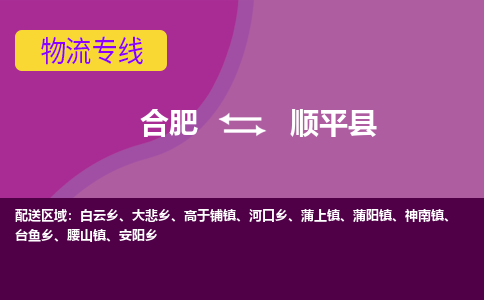 合肥到順平縣物流公司-合肥到順平縣專(zhuān)線(xiàn)-專(zhuān)人負責
